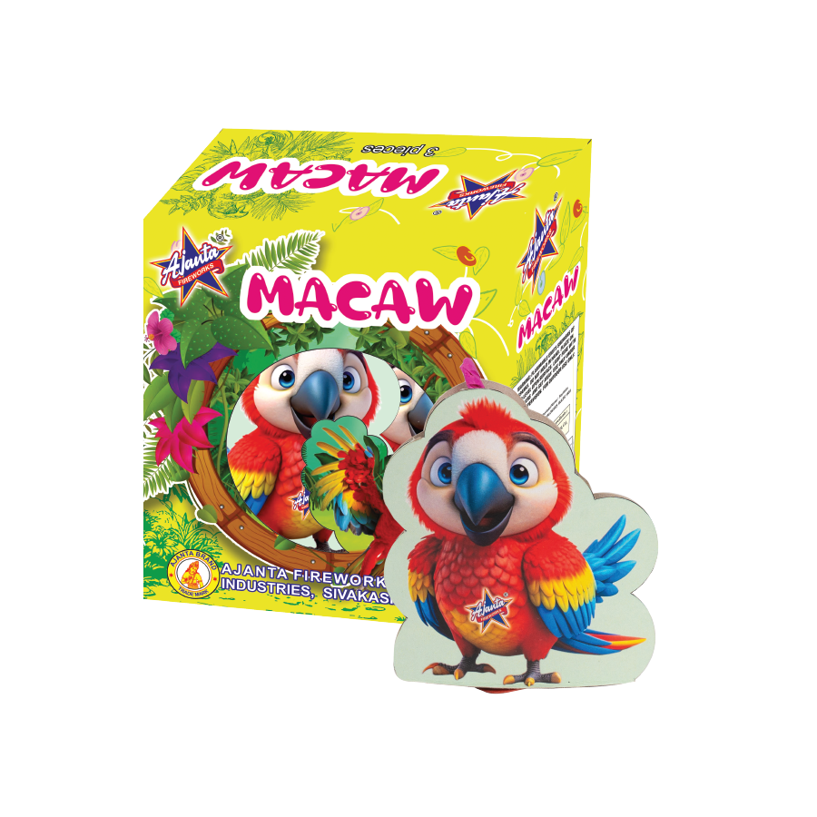 Macaw (Macaw Shape PopCorn Fountain)
