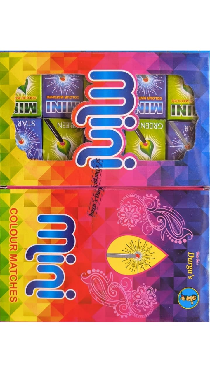 Mini Colour Matchbox (10 Box)