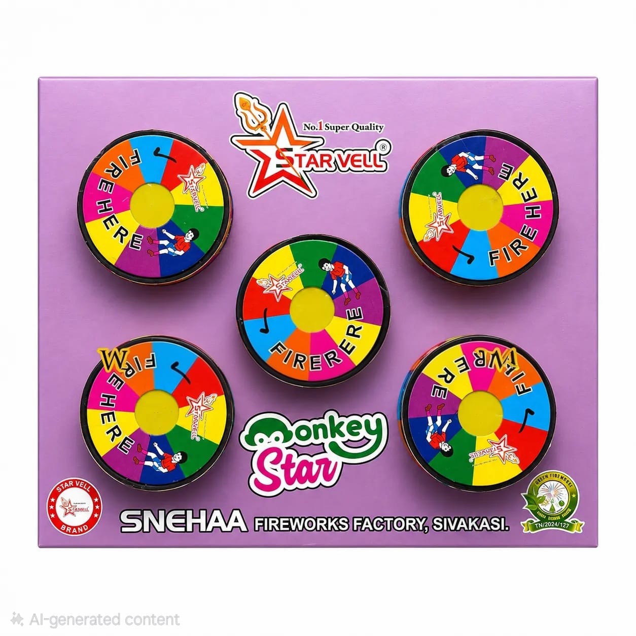 Monkey Star (single pcs)