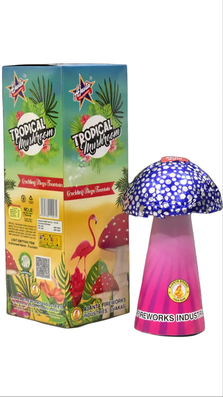 Tropical Mushroom(mushroom shape)